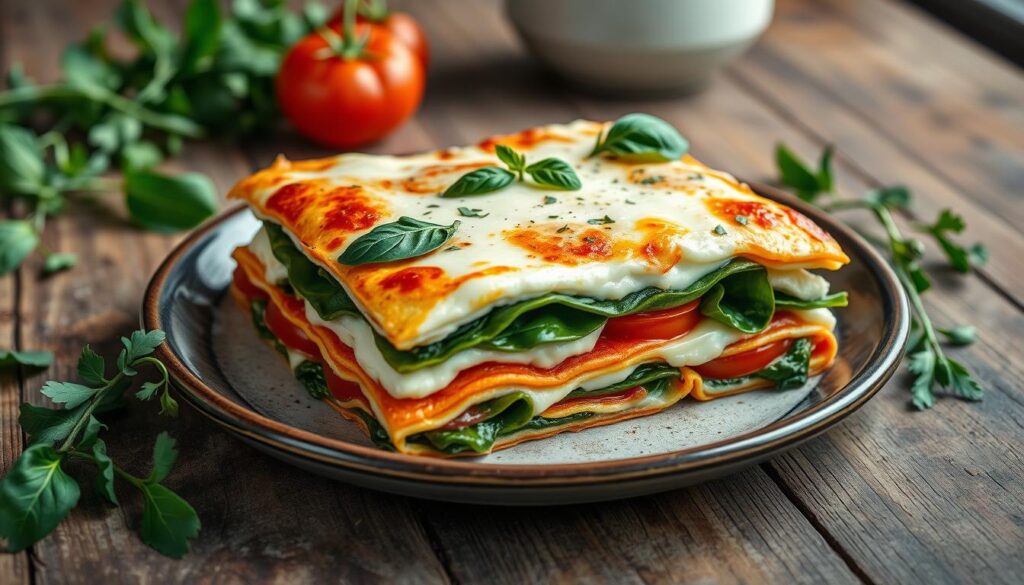 easy vegetable lasagna