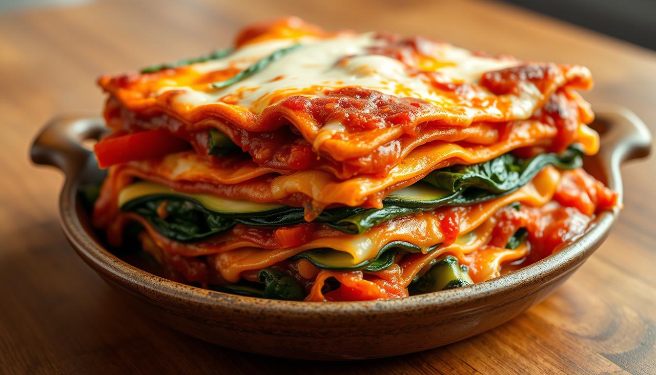 easy vegetarian lasagna recipe