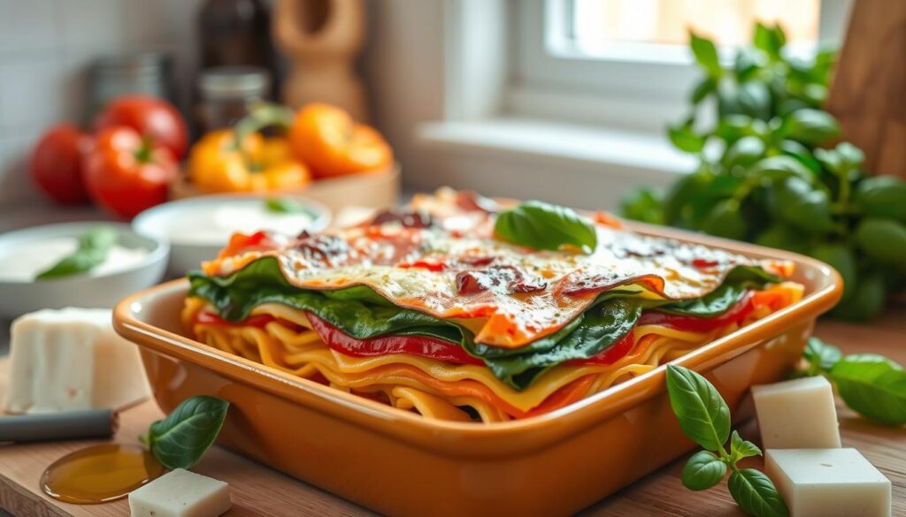 easy vegetarian lasagna recipe