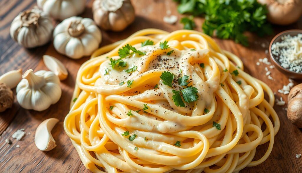 fettuccine alfredo recipe vegetarian