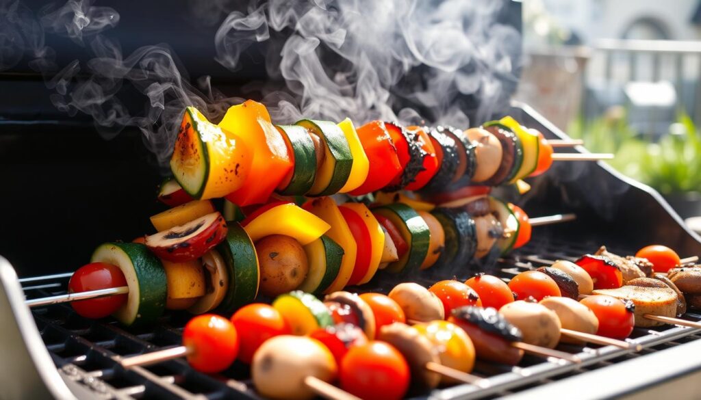 grilled vegetable skewers