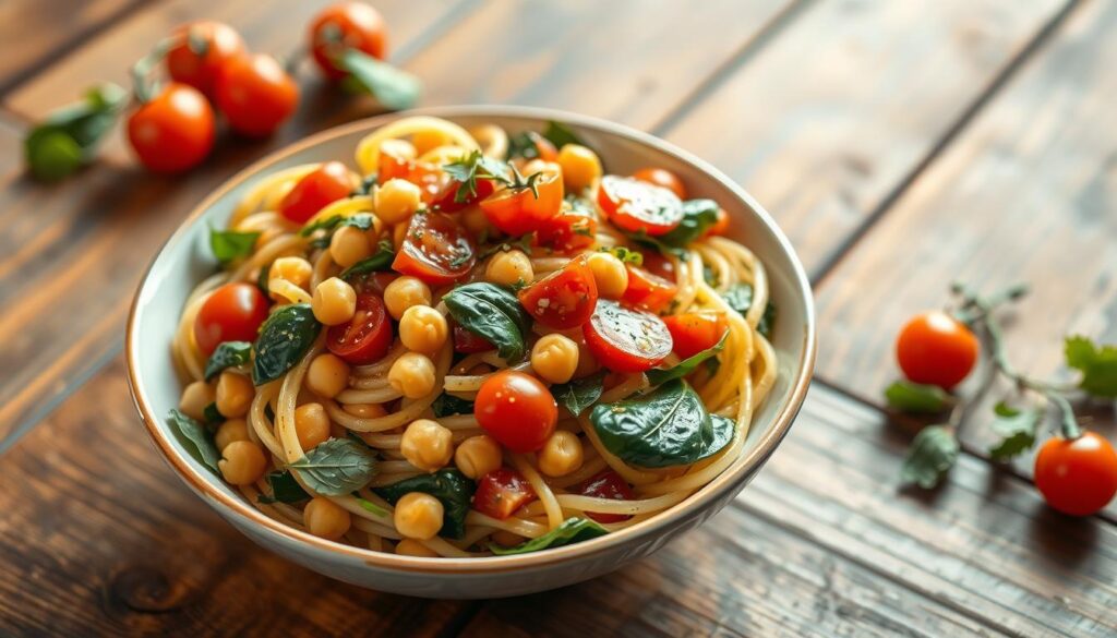 high-protein vegetarian pastas