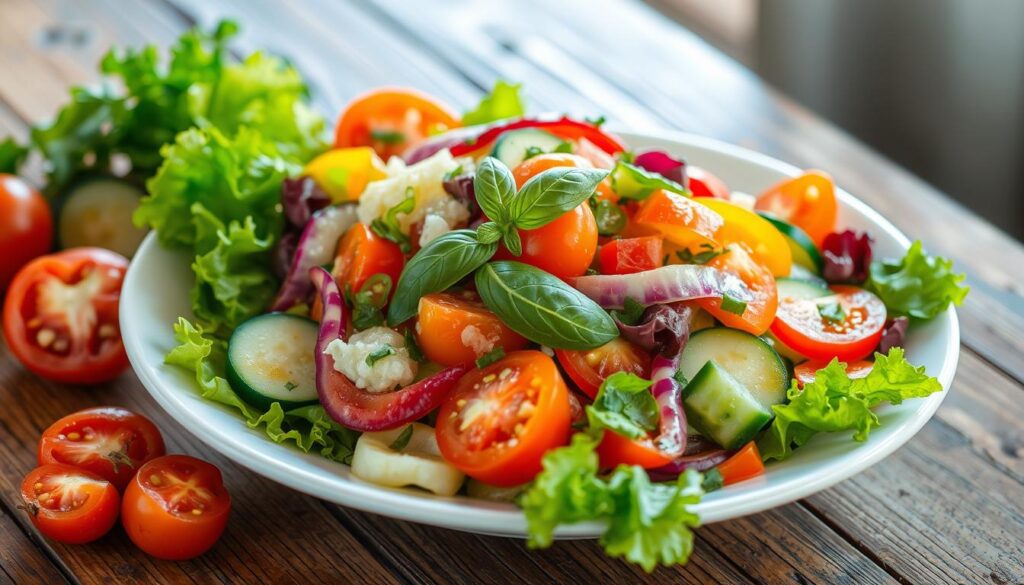 refreshing vegetarian salad recipe