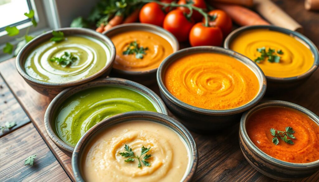 vegan pureed soups