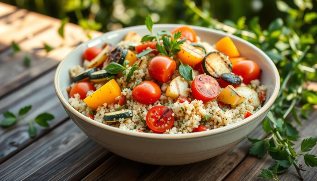 Grilled Vegetable and Quinoa Salad