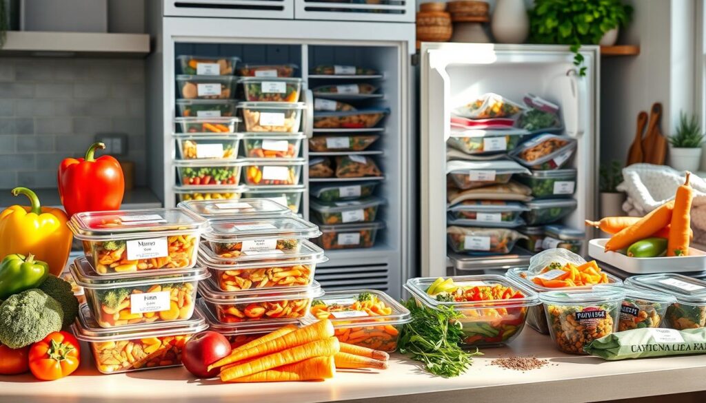 vegetarian freezer meal planning