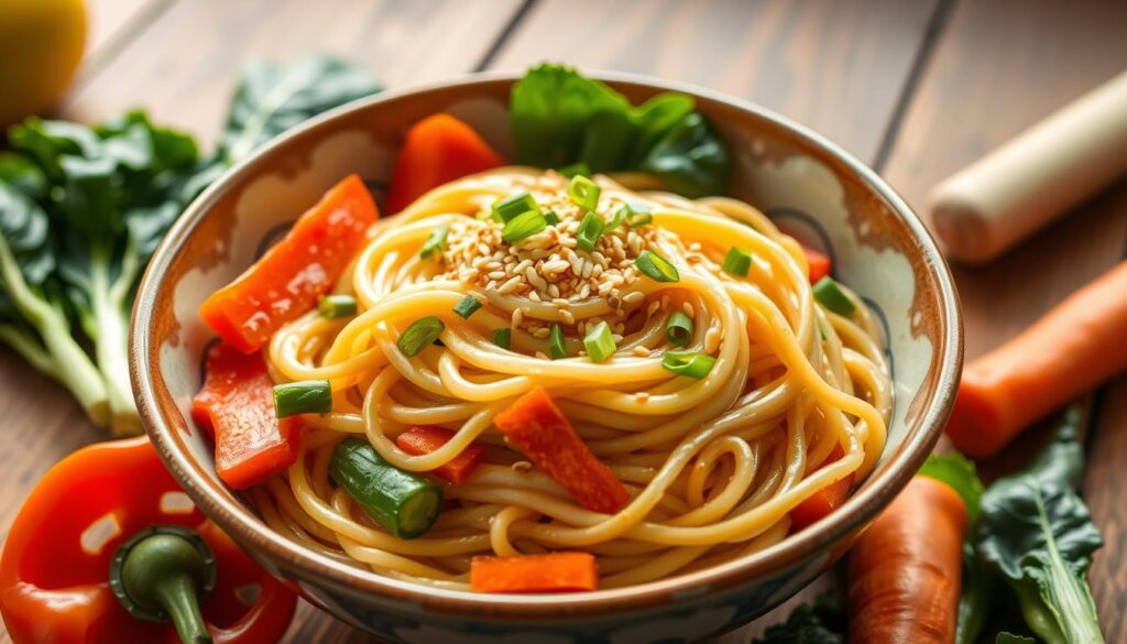 vegetarian udon noodle recipe