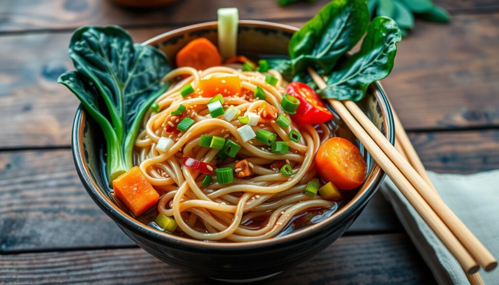 vegetarian udon noodle recipes